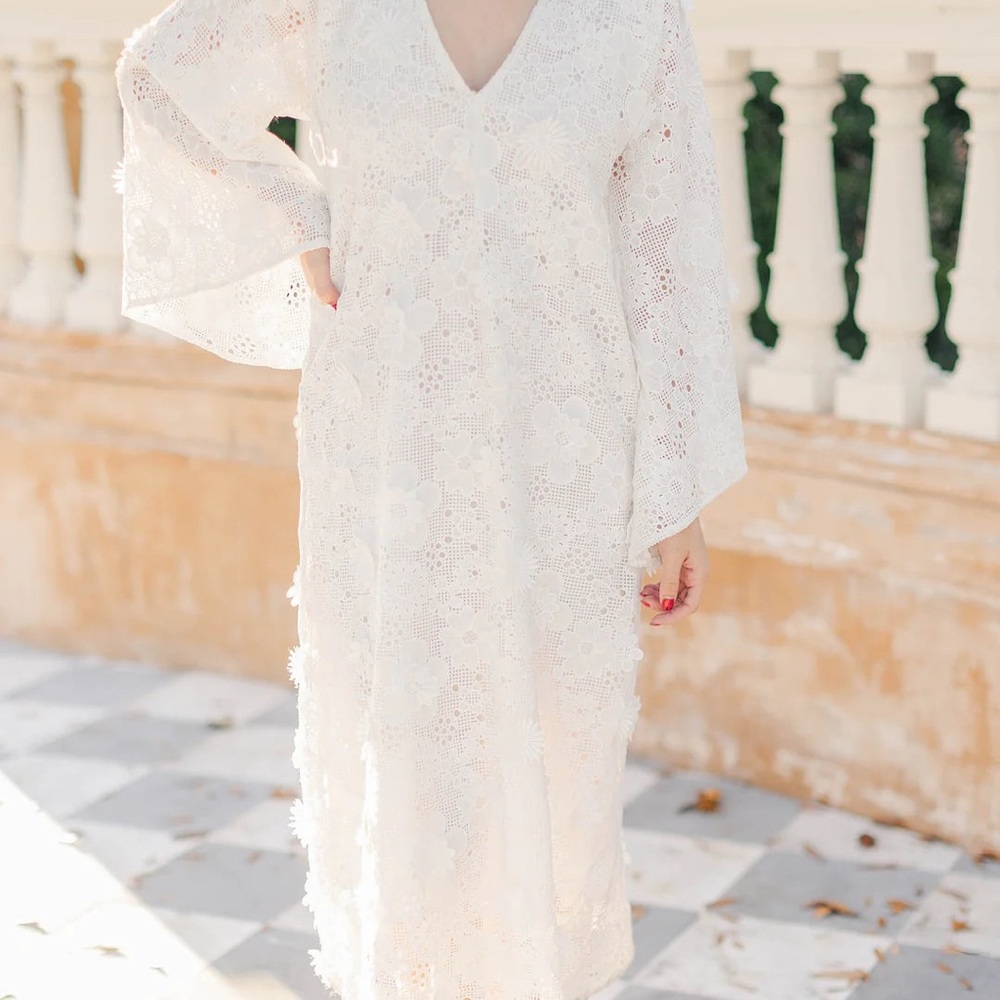 Marie by Victoria Dunn White Margaux Dress *Altered*